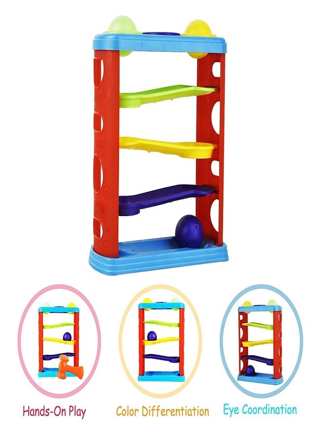 SARASI Crazy Hammer Game for Kids, 3 Rattle Colorful Balls (Multicolor) - Image 4
